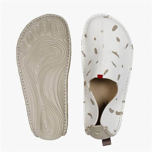 Vivobarefoot ABABA CANVAS SWIPE Slip On Heren Wit | QKBCOGD-10