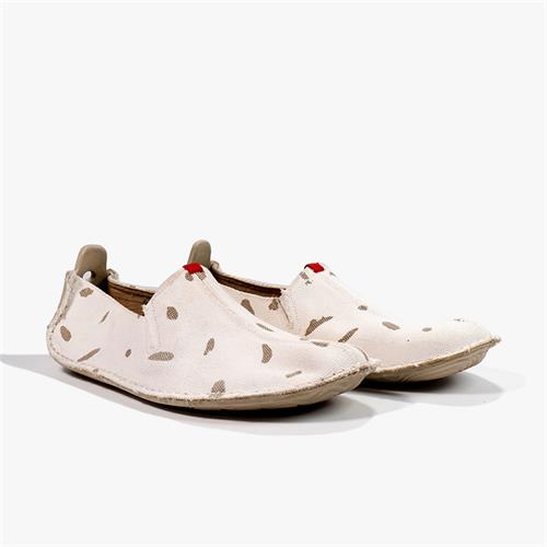 Vivobarefoot ABABA CANVAS SWIPE Slip On Dames Wit | ZTEPNGR-95