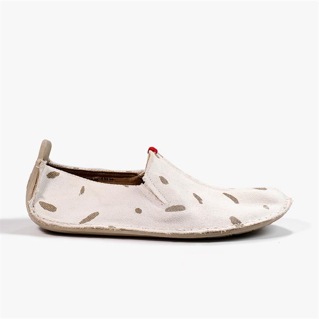 Vivobarefoot ABABA CANVAS SWIPE Slip On Dames Wit | ZTEPNGR-95