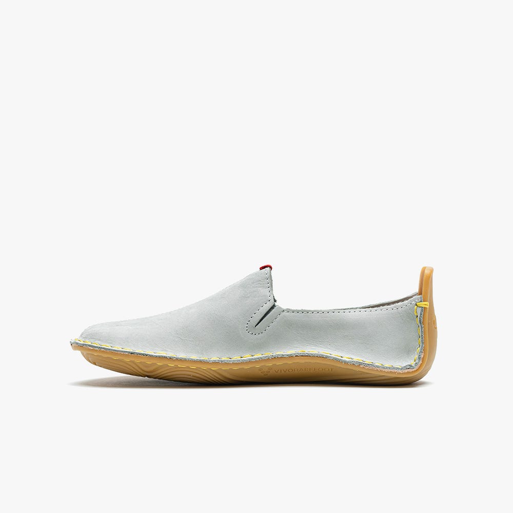 Vivobarefoot ABABA II Slip On Kinderen Zilver | PIJDNLW-95