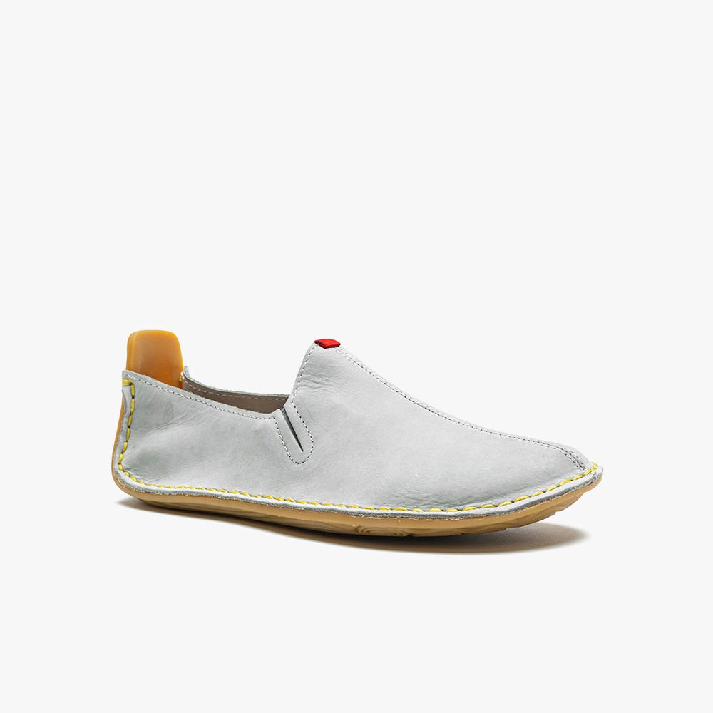 Vivobarefoot ABABA II Slip On Kinderen Zilver | PIJDNLW-95