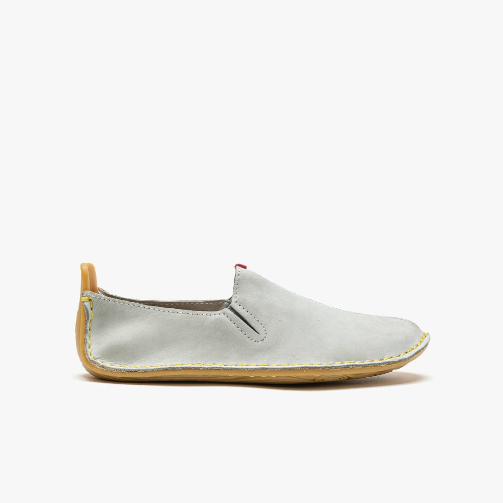 Vivobarefoot ABABA II Slip On Kinderen Zilver | PIJDNLW-95