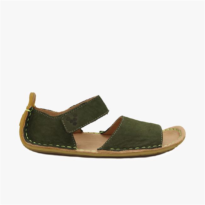 Vivobarefoot ABABA Sandalen Kinderen Brown/Green | EMDZIWC-76