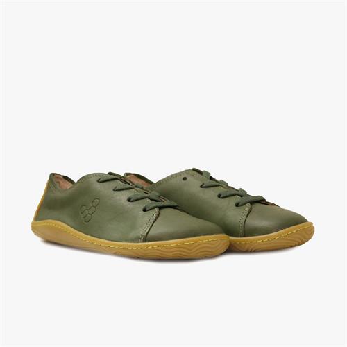 Vivobarefoot ADDIS JUNIOR Sneakers Kinderen Brown/Green | BMXOPNQ-73