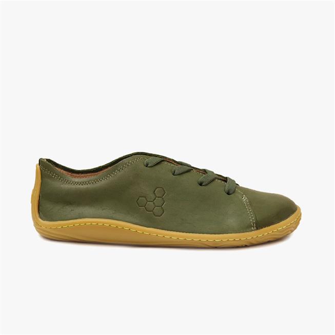 Vivobarefoot ADDIS JUNIOR Sneakers Kinderen Brown/Green | BMXOPNQ-73