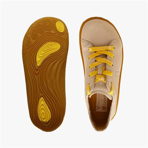 Vivobarefoot Addis Little Sun Sneakers Dames Beige | PAFMXNR-13