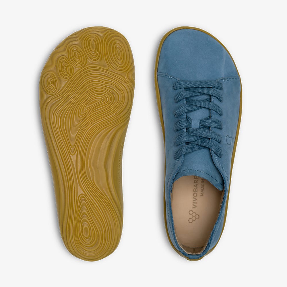 Vivobarefoot Addis Sneakers Dames Indigo | AUDLTCZ-81