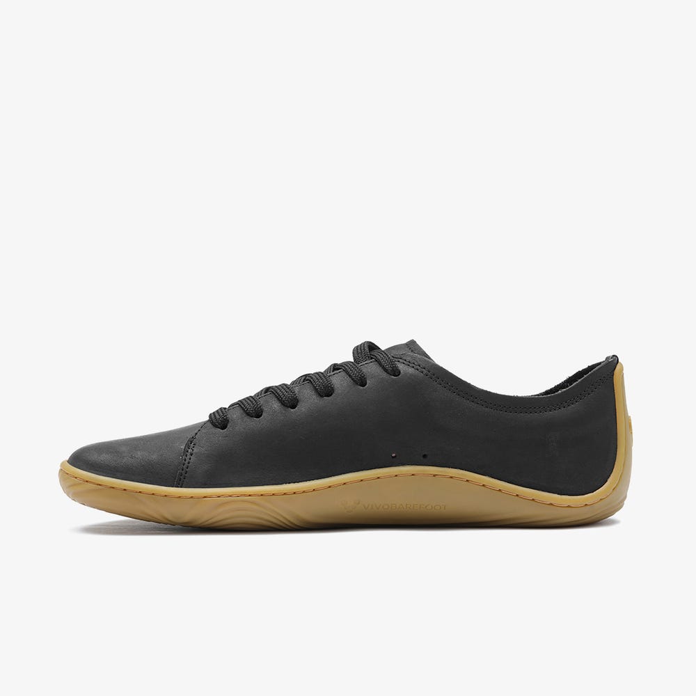 Vivobarefoot Addis Sneakers Dames Zwart | UIHNVFP-28