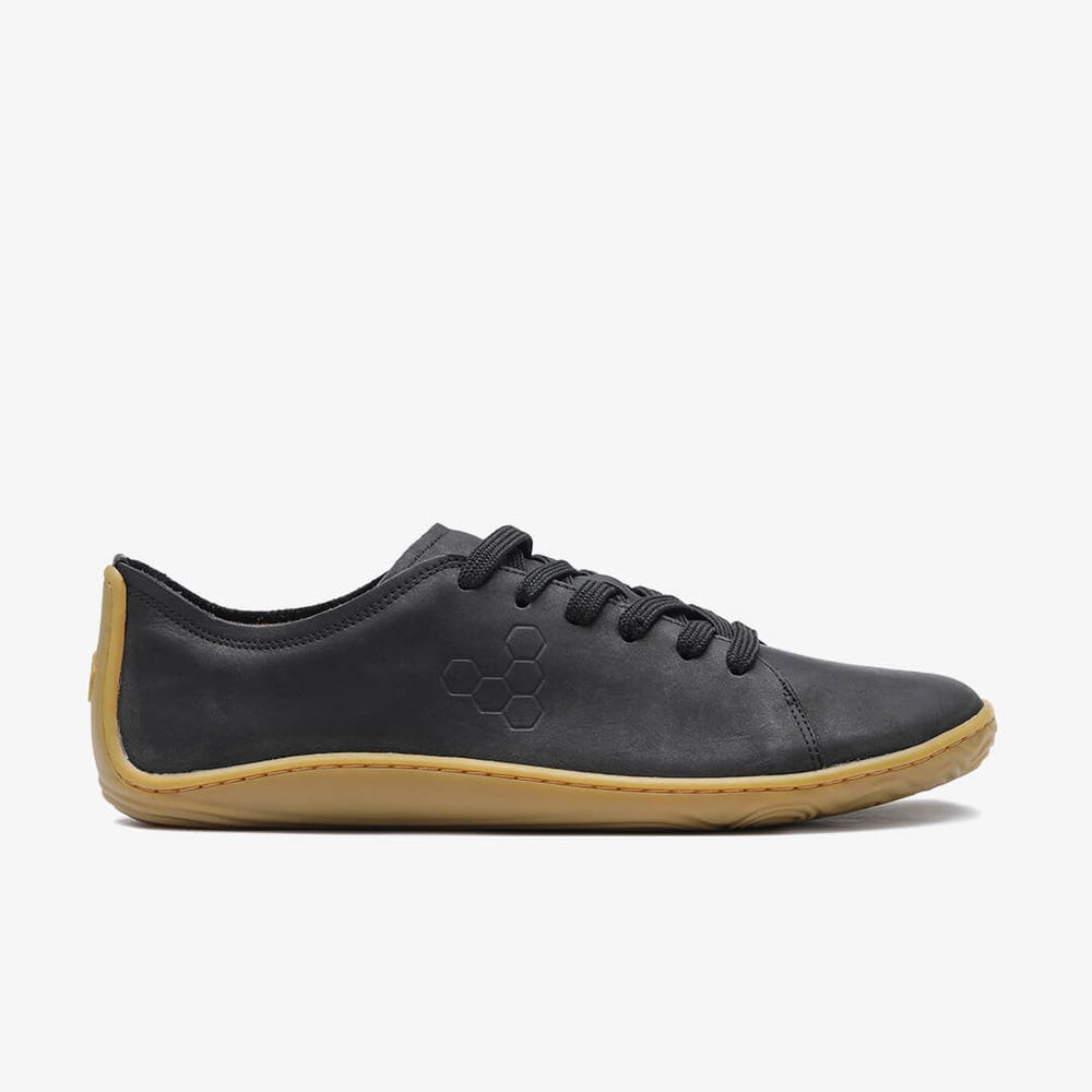 Vivobarefoot Addis Sneakers Heren Zwart | IGELMNO-47