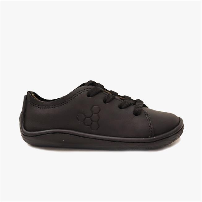 Vivobarefoot Addis Sneakers Kinderen Zwart | REMTGJZ-48