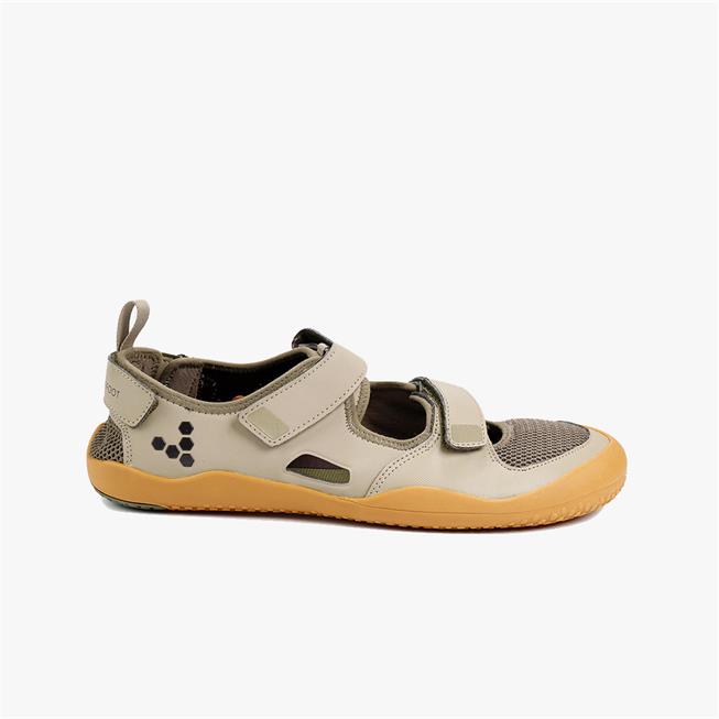 Vivobarefoot CAMINO Sandalen Dames Beige | EKAQTHP-91