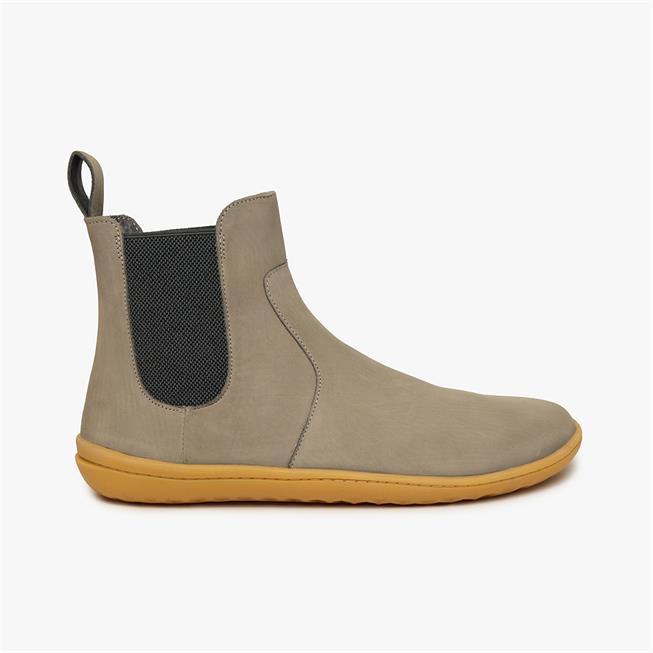 Vivobarefoot FULHAM Laarsjes Dames Khaki | XPISLHU-71