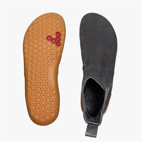 Vivobarefoot FULHAM Laarsjes Dames Obsidian | JGHTRLQ-98