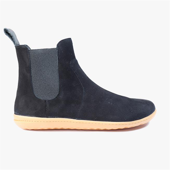 Vivobarefoot FULHAM Laarsjes Dames Obsidian | JGHTRLQ-98