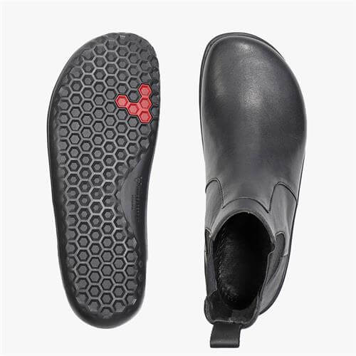 Vivobarefoot FULHAM Laarsjes Dames Obsidian | RXFUDWS-05