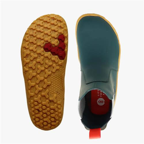 Vivobarefoot FULHAM RUBBER II LITTLE FOREST FOLK JUNIOR Laarzen Kinderen Blauw | JWVODIF-37