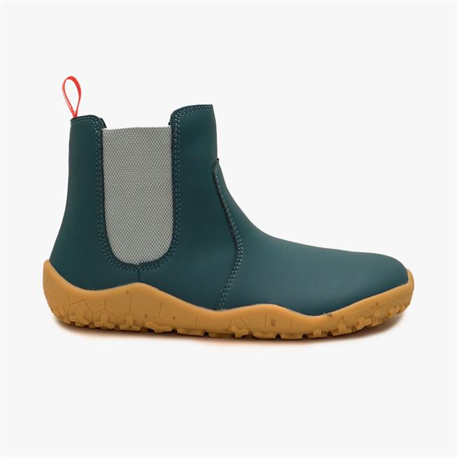 Vivobarefoot FULHAM RUBBER II LITTLE FOREST FOLK JUNIOR Laarzen Kinderen Blauw | JWVODIF-37