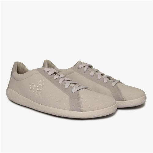 Vivobarefoot GEO COURT ECO Sneakers Dames Grijs | CFPINBM-38