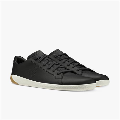 Vivobarefoot GEO COURT II Sneakers Dames Obsidian | KCXSOZN-87