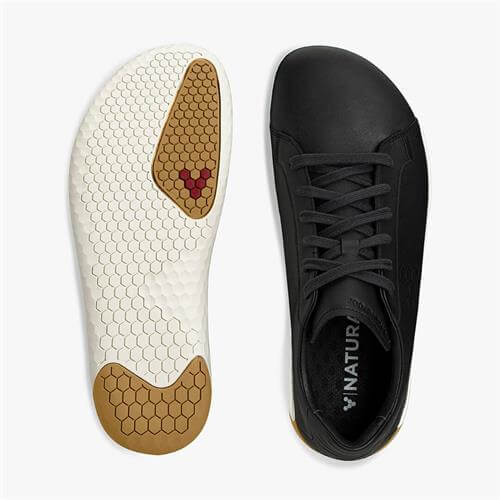 Vivobarefoot GEO COURT II Sneakers Dames Obsidian | KCXSOZN-87