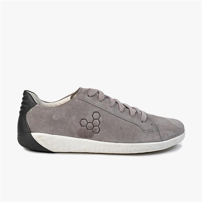 Vivobarefoot GEO COURT Sneakers Dames Grijs | FINOHKL-60