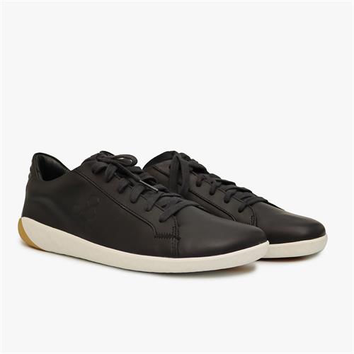 Vivobarefoot GEO COURT Sneakers Dames Obsidian | JZNHPSV-02