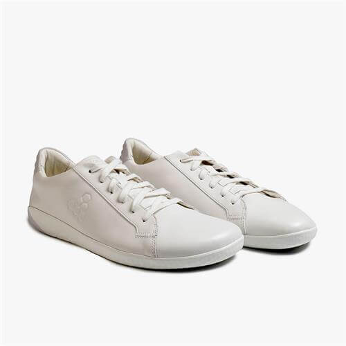 Vivobarefoot GEO COURT Sneakers Dames Wit | MPJBCGE-59