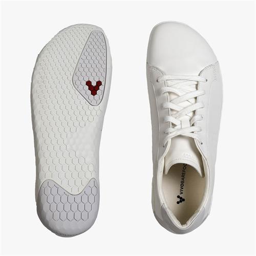 Vivobarefoot GEO COURT Sneakers Dames Wit | MPJBCGE-59