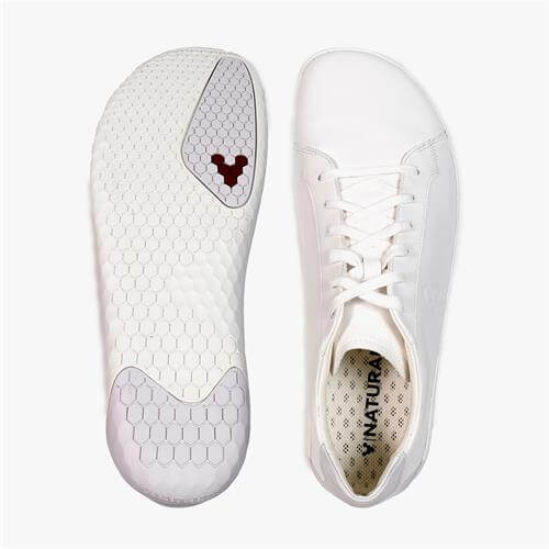 Vivobarefoot GEO COURT Sneakers Heren Wit | SVUJIQC-49