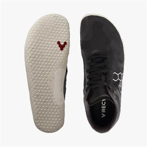 Vivobarefoot GEO RACER II Loopschoenen Heren Obsidian | DUNZKGI-57