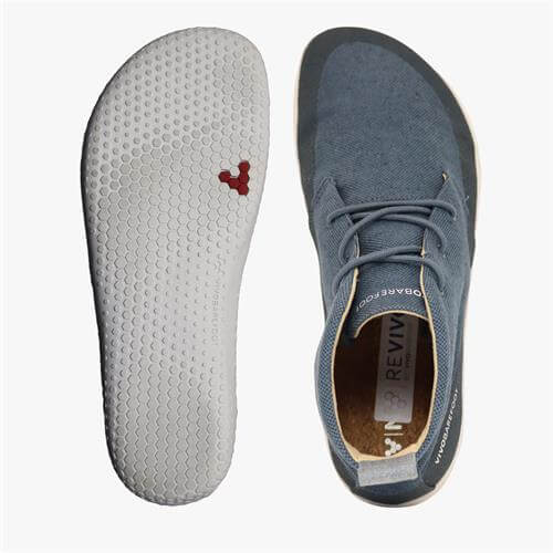 Vivobarefoot GOBI II HEMP Winterschoenen Heren Blauw | BYPONLC-96