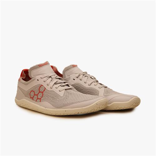 Vivobarefoot Geo Racer Knit Loopschoenen Dames Grijs | JYHQAWK-12