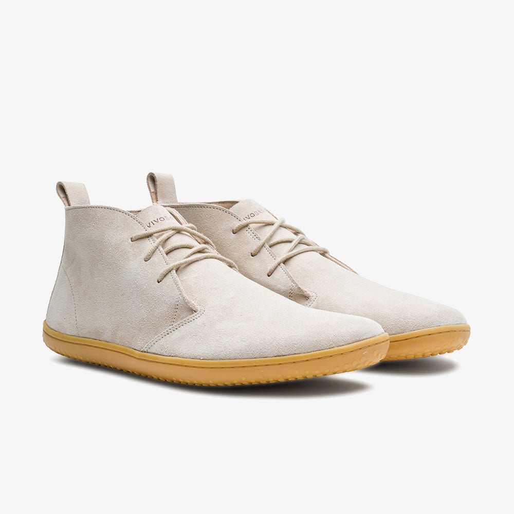 Vivobarefoot Gobi III Suede Winterschoenen Dames Bruin Grijs | HTLDJAZ-25