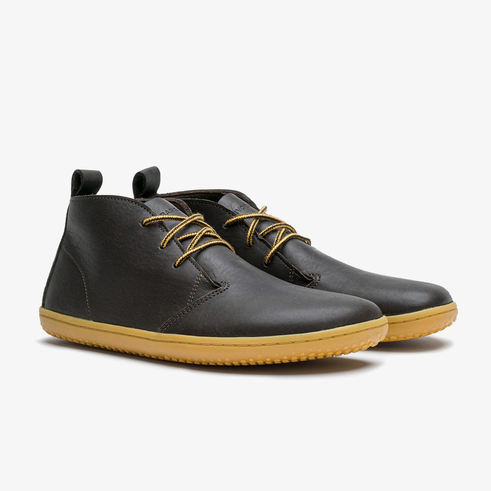 Vivobarefoot Gobi III Winterschoenen Heren Zwart | UKXONWS-64