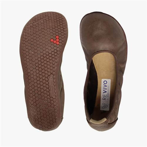 Vivobarefoot JING JING Balletschoenen Dames Bruin | UTPRDLC-98