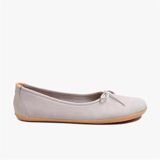 Vivobarefoot JING JING LACE Balletschoenen Dames Grijs | GEPUFAK-82