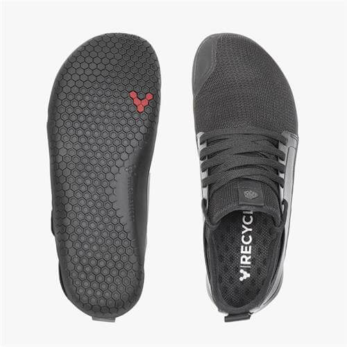 Vivobarefoot KASANA Sneakers Dames Obsidian | WQXLJYH-70