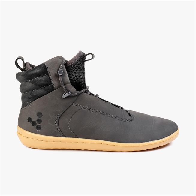 Vivobarefoot KASANA Winterschoenen Dames Obsidian | OVQWAUR-52