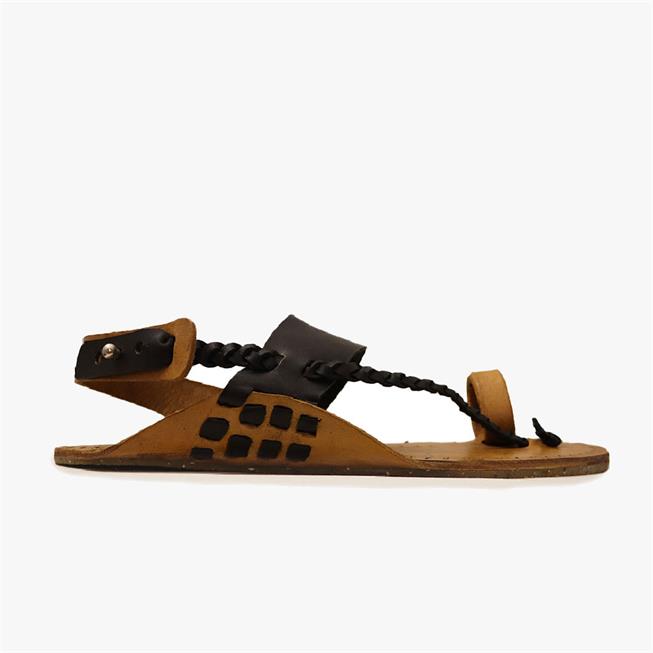 Vivobarefoot KOLHAPURI Sandalen Dames Bruin | POCUFAB-05