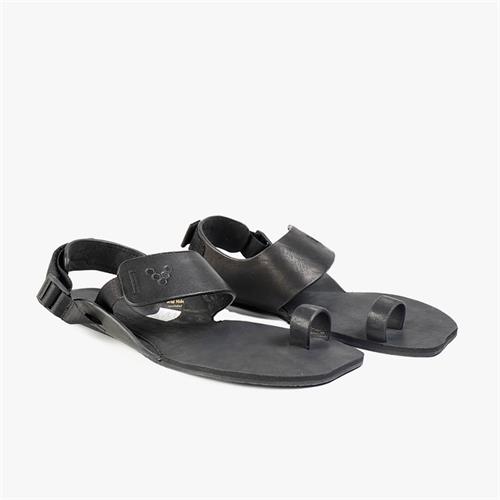 Vivobarefoot KOLHAPURI Sandalen Dames Zwart | JOQUBTK-49