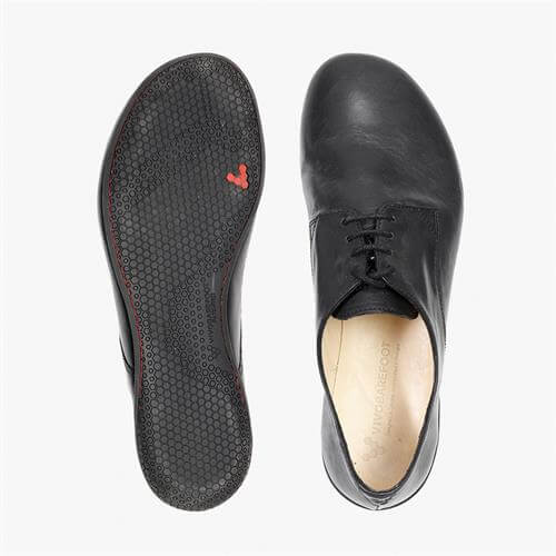 Vivobarefoot LISBON Werkschoenen Heren Zwart | FNGVBEO-51