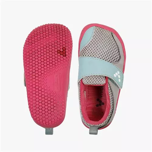 Vivobarefoot MINI PRIMUS Loopschoenen Kinderen Grijs | OURXMKB-72