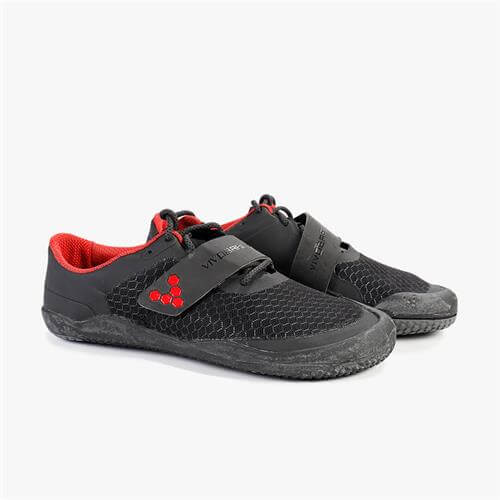 Vivobarefoot MOTUS Sneakers Dames Black/Red | CMSPFXU-61