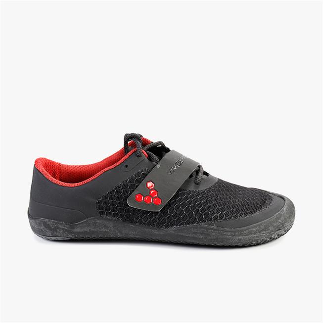 Vivobarefoot MOTUS Sneakers Dames Black/Red | CMSPFXU-61