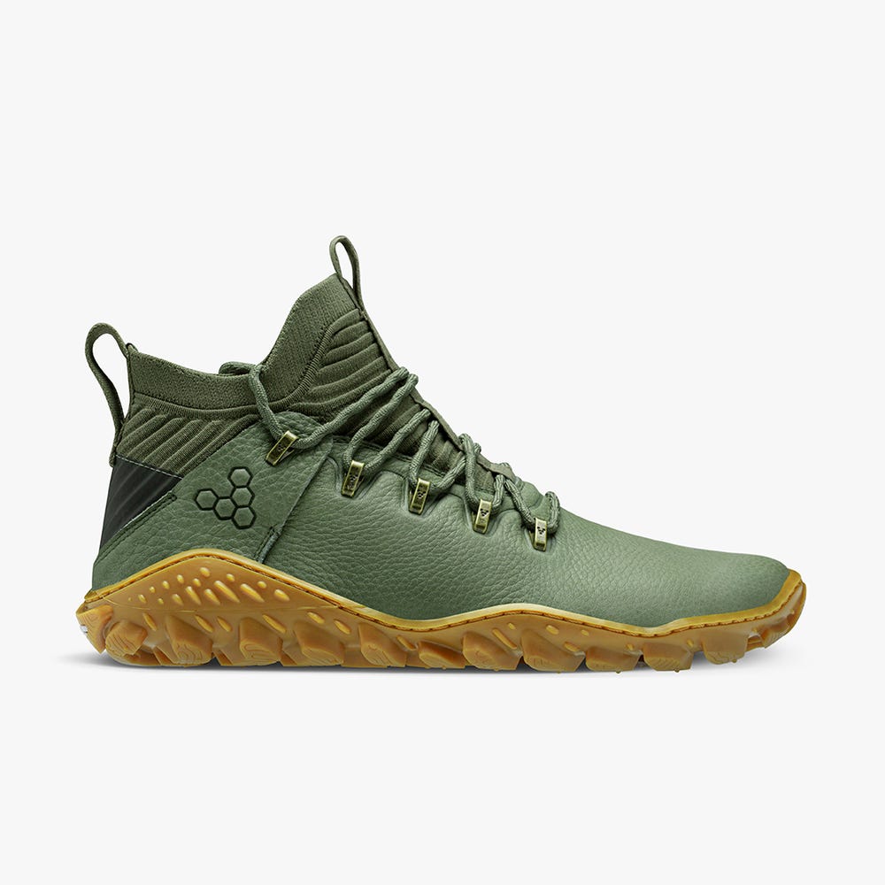 Vivobarefoot Magna Forest Esc Wandellaarzen Heren Bruin Groen | ELBOMNG-06