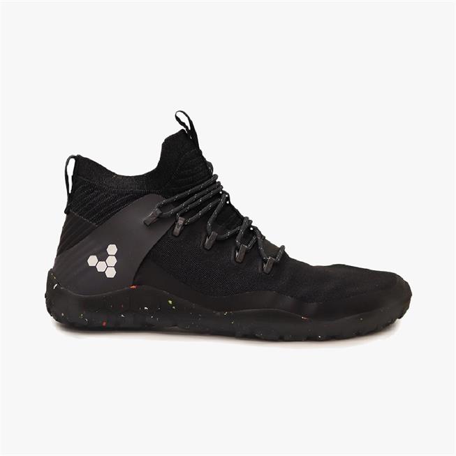 Vivobarefoot Magna Trail II FG Wandellaarzen Dames Obsidian | DPOWBXR-80