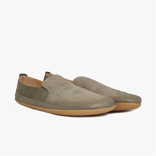 Vivobarefoot Opanka Slip On Dames Grijs | LKNITUQ-75