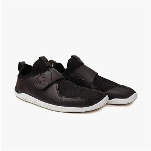 Vivobarefoot PRIMUS KNIT EZ Sneakers Dames Obsidian | FLZOHBD-47