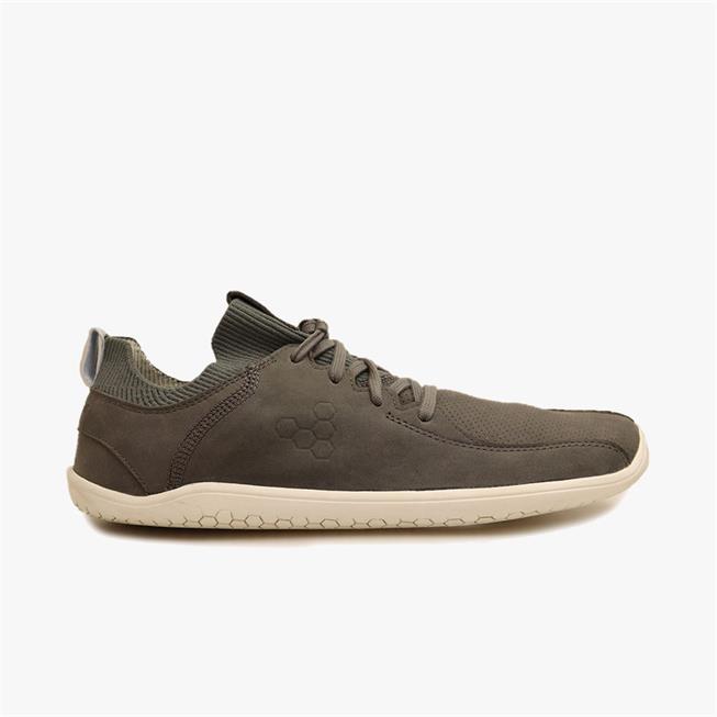 Vivobarefoot PRIMUS KNIT LUX II Sneakers Dames Diepgrijs | UPYXMRT-71