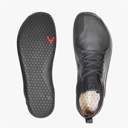 Vivobarefoot PRIMUS KNIT LUX Sneakers Heren Zwart | BEYJZQF-36